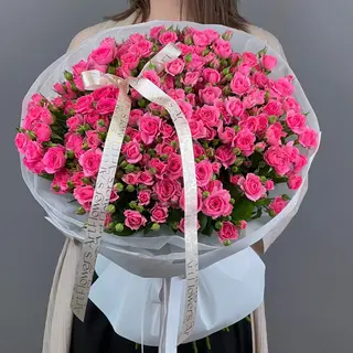 цветы Букет Art Flowers 25 нежных спрей роз