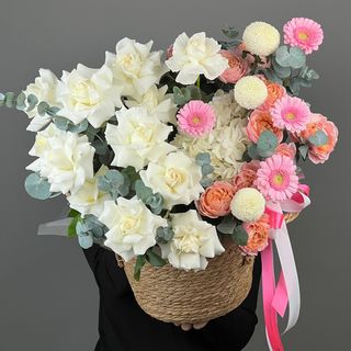 цветы Букет Art Flowers Нежное спокойствие