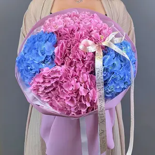 цветы Букет Art Flowers 5 премиум гортензий