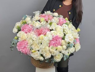 цветы Букет Art Flowers Светлая классика