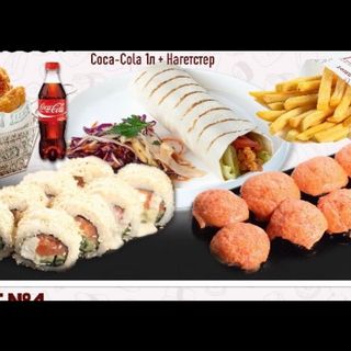 Сет 3 (16 роллов+2 донера)