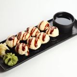 Запеченный с лососем и унаги