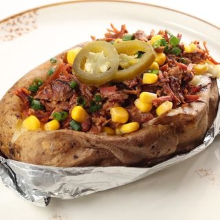 Кумпир с говядиной