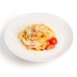 Паста с семгой