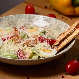 Цезарь с креветками