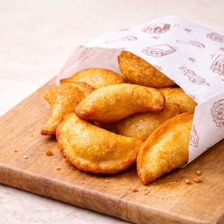 Вареники жареные