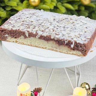 Пирог бисквитно - шоколадный с орехом 600 гр