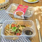 Тауық еті қосылған wok кеспесі 230г / Лапша вок Веган с соусом 230гр