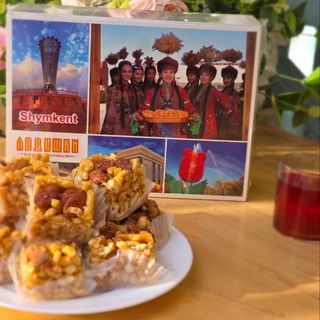 Чак-чак праздничный миндаль/грецкий орех 400 гр