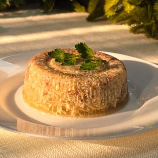 Үйдің татымды іркілдегі 390г / Холодец домашний пряный 390гр