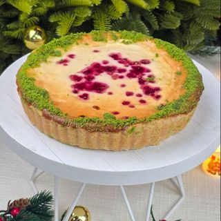 Пирог Творожный с малиной 0,700гр