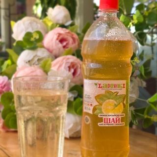 Зеленый чай с лимоном 1 л (бут.)