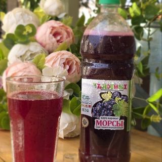 Морс черносмород. 1 л (бут.)