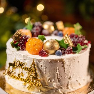Жаңа жыл жемісті бал торты 1650г / Торт Медовый Фруктовый Новый год 1650гр
