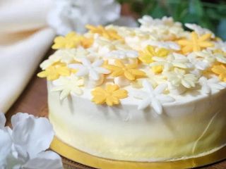 Торт "Сүтті қыз" - "Күншуақты букет" 1130г / Молочная девочка Солнечный букет 1130гр