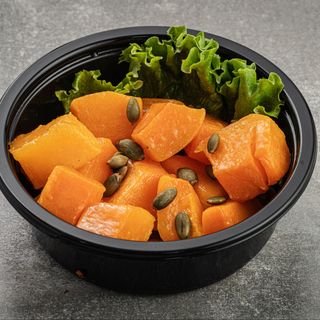 Тыква запеченная с семечками