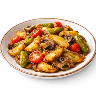 картофель по домашнему (без мясо)