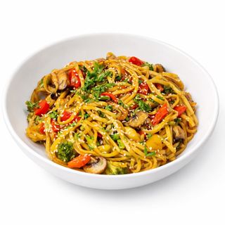 Удон с курицей