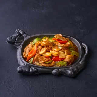 Утка на жаровне