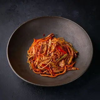Фунчоза с мясом (150 гр.)