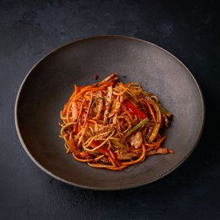 Фунчоза с мясом