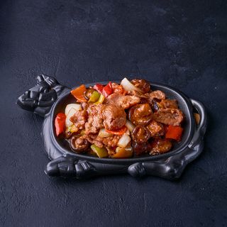 Грибы шиитаке с говядиной