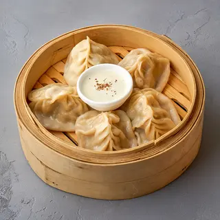Манты из рубленной говядины (5 шт.)