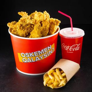 Баскет комбо крылышки и стрипсы S