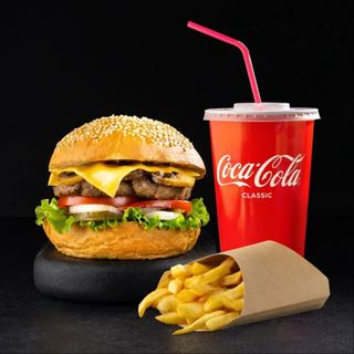 Бургер "Новый Берег" Комбо