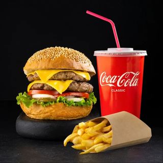 Чизбургер "Казахстан BIG" Комбо