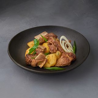 Куырдак из говяжьих рёбрышек