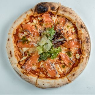 Наполитано с малосоленым лососем 