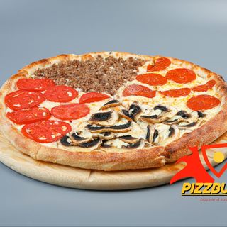 Пицца "Четыре сезона" 33см.