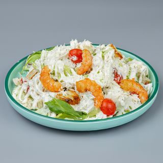 Салат "Цезарь" с креветкой