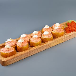 Ролл "Запеченный цезарь"