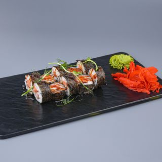 Маки с угрем