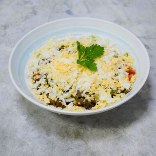Салат с говяжьим языком