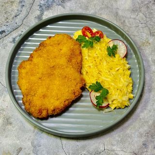 Шницель из куриного филе