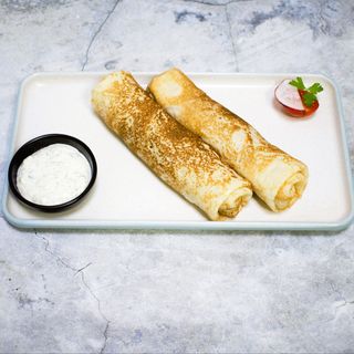Блины с мясом