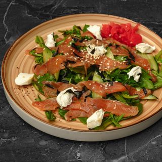 Салат Филадельфия с лососем