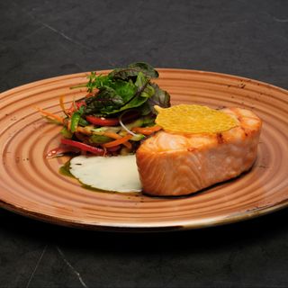 Семга гриль