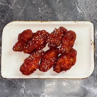 Кисло-сладкие куриные крылышки