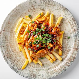 Фри с курицей