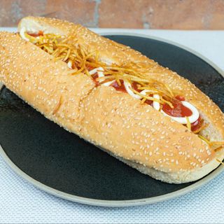 Биг Хот-Дог с картофелем-пай