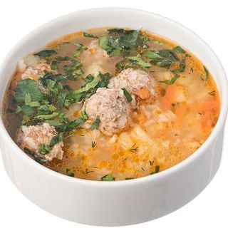 Суп с фрикадельками