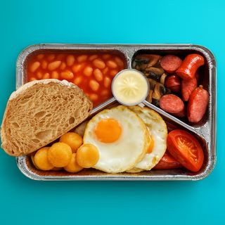 Английский завтрак с колбасками