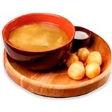 Домашний суп из говяжьего языка