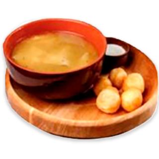 Домашний суп из говяжьего языка