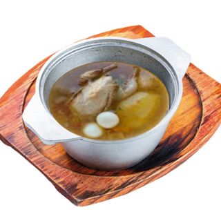 Суп с перепелкой