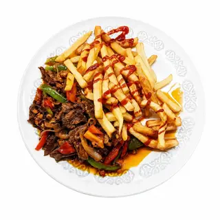 Фри с мясом